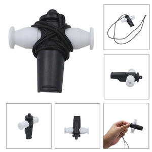 Sifflet aux trois-tons de musique latine, en plastique, de couleur blanche et noire, instruments musicaux, idée cadeau, nouvelle collection - Product Image 5