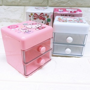 R1051 Mini Scatola Portaoggetti a Due Livelli con 2 Cassetti, Organizzatore da Scrivania per Camera da Letto di Bambini/Ragazzi e Studio - Product Image 5