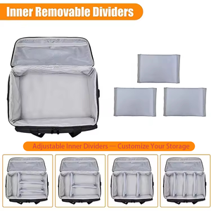 घर स्वास्थ्य नर्स बैग चिकित्सा बैग वियोज्य विभक्त चिकित्सा आपूर्ति के साथ खाली प्राथमिक चिकित्सा भंडारण बैग - Product Image 4