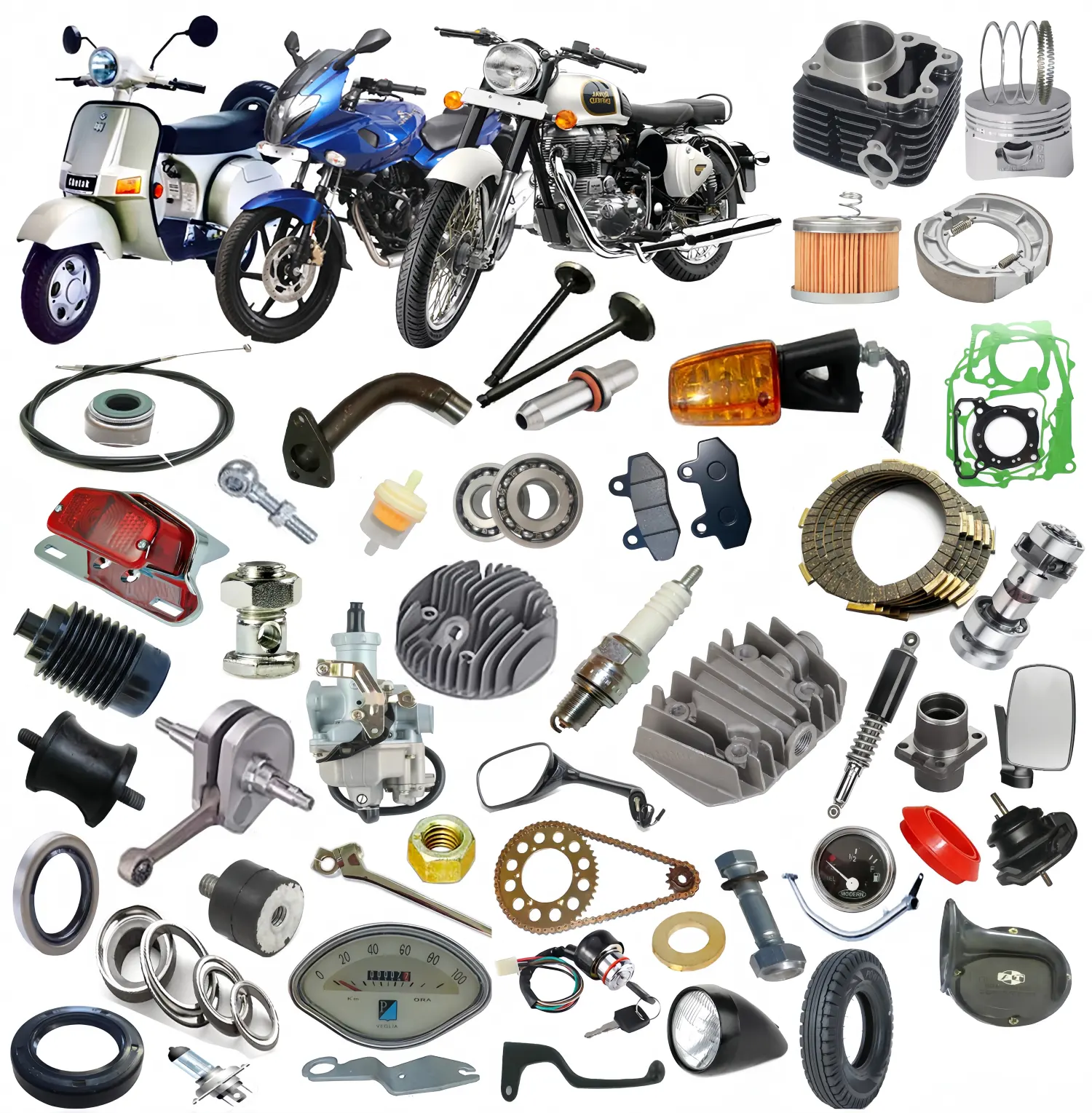공장 도매 오토바이 예비 부품 오토바이 부품 및 액세서리 오토바이 부품 및 액세서리 저렴한 가격