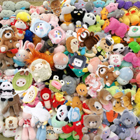 Promo Grosir Murah Mesin Cakar Boneka Hewan Lembut Mainan Boneka Anak 5 - 15cm Campuran Boneka Plush