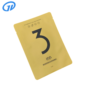 Kantong Kemasan Sekali Pakai <span class=keywords><strong>Food</strong></span> Grade Anti Air dan Oksigen untuk Masker Wajah Model Tear Notch, PET PE, Cetak Sesuai Pesanan - Product Image 1