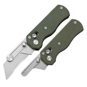 Cuchillo utilitario portátil, plegable, afilado, adecuado para acampar, defensa personal al aire libre, manualidades, cuchillo multifuncional, se puede usar - Product Image 1
