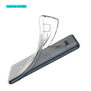 Fábrica de precio bajo <span class=keywords><strong>al</strong></span> por mayor transparente suave de Tpu teléfono proteger caso de la cubierta para LG K50S - Product Image 2