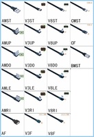 Flex Thin Flat Custom 90 Grad rechts links oben unten Winkel Micro USB B C Verlängerung FPC-Flach band kabel