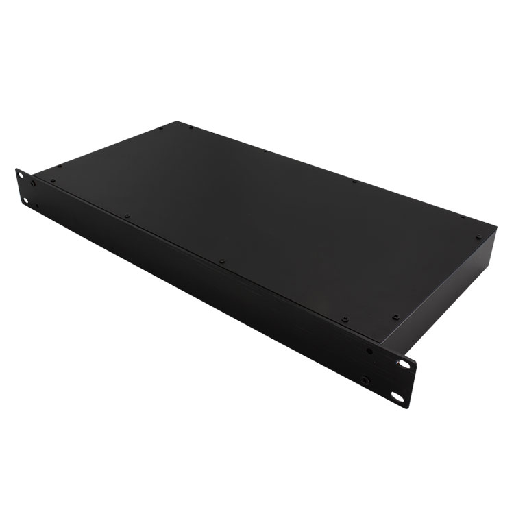 Tùy Chỉnh Chất Lượng Cao Tấm Kim Loại Máy Tính Nội Đen 19 Inch 1U 2U 3U 4U 1.5U 2.5U 3.5U Rackmount Máy Chủ Chassis Bao Vây