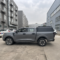 Couverture de benne rigide en alliage d'aluminium pour pick-up FOTON Tunland 2019-2026 Double Cabine, étanche, verrouillable, installation sans perçage