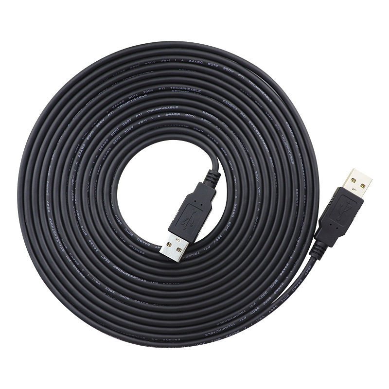 New 5M 10M 15M 20M 25M 30M Cable Industrial Equipment USB A to USB C Male to Female Extension Cable Fabric Extension Cord