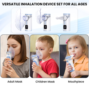 Inhalateurs médicaux portables personnalisés certifiés CE et SFDA, nébuliseur électrique à mailles avec <span class=keywords><strong>MDL</strong></span> - Product Image 5