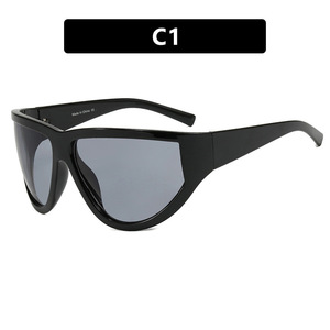 DOISYER vendita calda di buona qualità nuova moda occhiali da sole donna Vintage oversize montatura Outdoor Sport <span class=keywords><strong>y2k</strong></span> occhiali da sole - Product Image 3