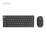 Set Keyboard dan Mouse Nirkabel Mini 2.4G Baru untuk Android Desktop Laptop PC TV Box