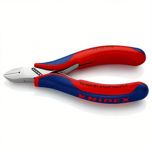 Cortador lateral Knipex para electrónica 77 12 115 con bisagra de paso - Product Image 1
