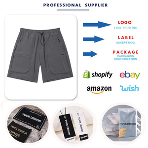 Shorts de sport en mesh pour hommes, amples, décontractés, pour la course à pied, séchage rapide, avec éléments réfléchissants - Product Image 3