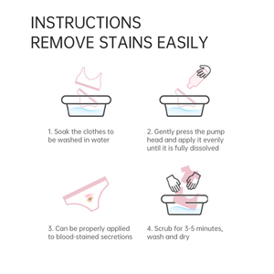 Detersivo per Biancheria Intima Rimuove Macchie di Urina e Sangue, Lascia una Fragranza Delicata, <span class=keywords><strong>Detergente</strong></span> per Biancheria Intima - Product Image 6