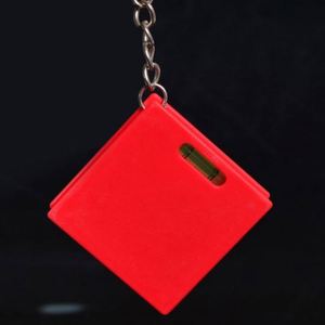 พวงกุญแจตลับเมตร 1 เมตร พร้อมระดับน้ำและไม้บรรทัดเหล็ก ขนาดกะทัดรัด น้ำหนักเบา ของขวัญส่งเสริมการขาย - Product Image 3