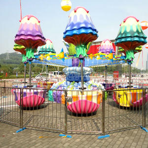Centro comercial interior para niños, parque temático de atracciones al aire libre, atracción de feria, paseos de carnaval, carrusel divertido, medusas felices a la venta - Product Image 5