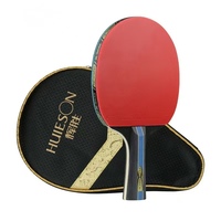 Ensemble de raquette de tennis de table professionnelle en carbone avec impression personnalisée et logo de 3 à 6 étoiles Raquette de tennis de table