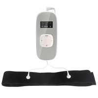 Ceinture élastique conductrice Konmed TENS EMS en fibre d'argent pour appareil de stimulation basse fréquence et ceinture de massage