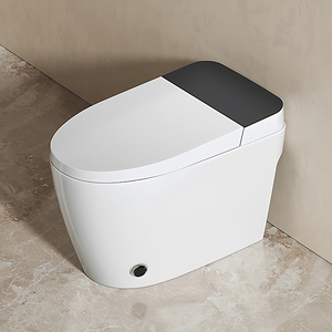 WC intelligent pour usage domestique, cuvette de toilette électrique, bidet intégré, toilette en céramique entièrement automatique, WC intelligent moderne - Product Image 2