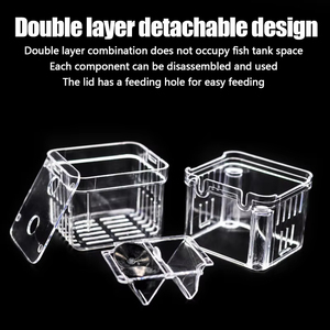 Acquario di Lusso Ecologico in Plastica da 250mL Marca ZF per l'Isolamento di Tetrax per Sala da Pranzo - Product Image 3