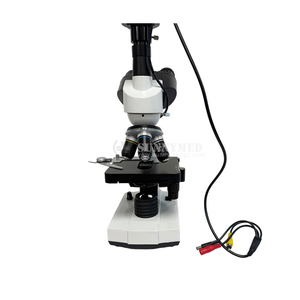 Toptan yeni binoküler mikroskop 1600x eğitim tıbbi biyolojik mikroskop optik bileşik Stereo laboratuvar mikroskobu - Product Image 4