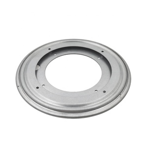 מגולוון 8 ס "מ כסוף כבד צורה עגולה עצלן סוסאן מסתובב נושא צלחת נושאת - Product Image 2