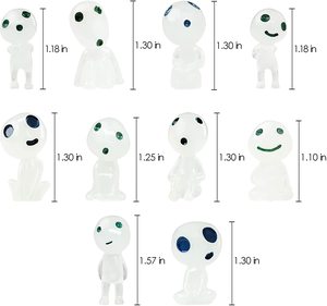 Figuras luminosas de los <span class=keywords><strong>elfos</strong></span> para decoración de jardín, Micro paisaje de hadas, adorno brillante en la oscuridad, flor en miniatura en maceta - Product Image 5