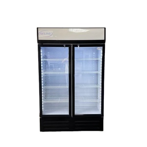 Ventilador comercial de refrigeración Vertical <span class=keywords><strong>cerveza</strong></span> vino pantalla nevera Soda bebida enfriador para Bar supermercado con luz Led - Product Image 6