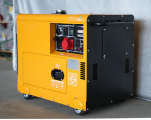 ईदा पावर 5kva 7kva 8kva 10kva सुपर साइलेंट डीजल 110v 220v 380v घर के लिए पोर्टेबल विद्युत जनरेटर - Product Image 3