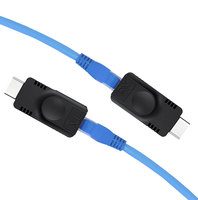 SIPU für Extender mit Geringer Latenz über Einzelnes Cat6/Cat7/Cat5e 4K 2K1080P Einzel-Ethernet-Kabel Sender Empfänger ABS-Material