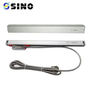 SINO-codificador lineal KA-300 molinos de torno DRO 720mm, báscula de rejilla de vidrio con 5um de resolución, RS-422 TTL único