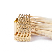 Vente Chaude Extensions de Cheveux Humains 6D de 2ème Génération, 5 Maillons, Livraison Directe