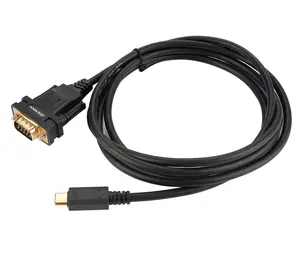 ftdi usb-c至db9 rs232控制台电缆串行端口至usb适配器类型c至rs232电缆