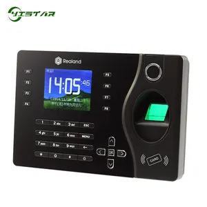 Biometric Fingerprint Attendance Hot Sale Biometric Fingerprint Time Recording 125KHz RFID Card Time Attendance System A-C081 Realand Support P2P Cloud Service