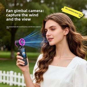BRAND Fan <b>Gimbal</b> <b>Camera</b> 2.0 Inch Screen 180° Lens Rotation Anti Shake Kids Action <b>Camera</b> - Product Image 4