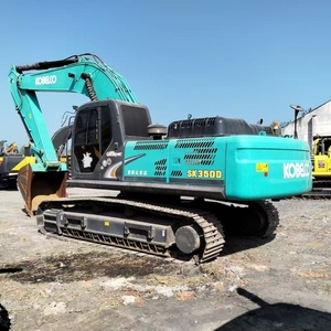 Excavadora Kobelco SK350D de Segunda Mano Importada, Pocas Horas de Uso, Kobelco SK350D SK200 de Alta Calidad, Lista para Enviar - Product Image 4