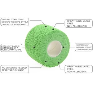 Weightlifting Stretchy Breathable Athletic Elastic Bandage Sports 5cm <b>Thumb</b> Weight Lifting Lite Tear Light EAB Hook Grip Tape - Product Image 6