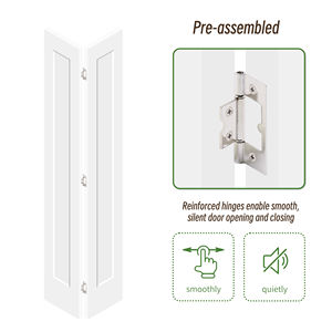 Portes pliantes modernes à noyau creux de 80 <span class=keywords><strong>pouces</strong></span> pour salles de bain - Product Image 4