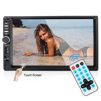 SY140-reproductor multimedia con pantalla táctil de 7 "para coche, autorradio estéreo con radio fm, 2022x800, 7010b, doble din, 480