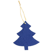 Adorno de Papel Sembrable con Forma de Árbol y Logotipo Personalizado, Regalo Ecológico Plantable para Celebraciones Forestales, Venta al Por Mayor