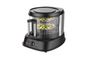 Offre Spéciale – <span class=keywords><strong>Four</strong></span> à Pizza Électrique Rond de 10 Pouces avec Plaque Profonde en Pierre Résistante à la <span class=keywords><strong>Chaleur</strong></span> – Modèle EPO-08R - Product Image 6