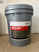 En stock, lubrifiant et liquide de refroidissement synthétiques pour compresseur d'air, adaptés aux équipements de compresseur d'air à vis Elgi. Fluide synthétique 20L