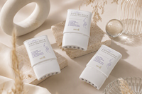 Tube souple PE vide personnalisé avec bouchon de massage à 5 billes métalliques pour crème liftante du cou, emballage cosmétique pour soins du cou