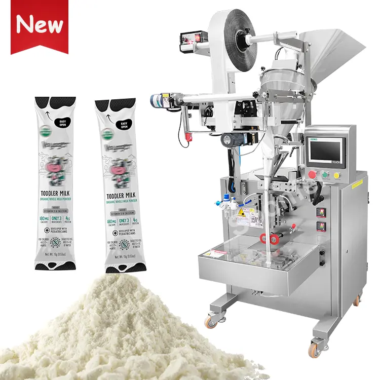 Máquina de embalagem de saquinhos de proteína em pó totalmente automática de alta velocidade máquina de embalagem de leite em pó