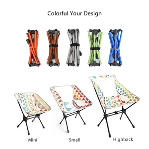 <span class=keywords><strong>Haute</strong></span> Compact Arrière Léger 7075 <span class=keywords><strong>Adulte</strong></span> en aluminium Extérieur Pliant Tabouret De Pêche Inclinable Lune <span class=keywords><strong>Chaise</strong></span> De Camping - Product Image 2