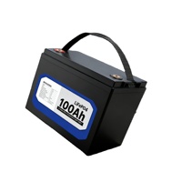 Paket Baterai LiFePO4 12V Portabel Siklus Dalam untuk Kendaraan Laut & 4WD Paket Lithium Ion