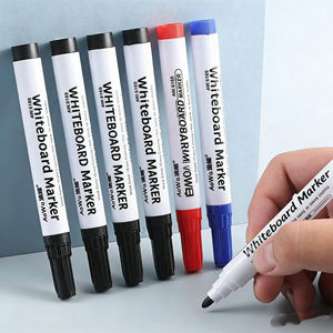 Marcadores de Pizarra Blanca de Punta Grande de Alta Calidad Personalizados, a Base de Agua, Negros/Rojos/Azules, para la Escuela y la Oficina - Product Image 3