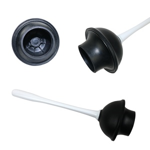 Ensemble de nettoyage de toilettes en plastique, brosse <span class=keywords><strong>WC</strong></span> sans angle mort, déboucheur, outil de nettoyage complet - Product Image 4