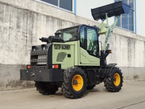 Cargadora de Ruedas Compacta 4x4 de 1.2 Toneladas con Cucharón de 0.6m³ para Uso Agrícola y de Construcción - Product Image 6