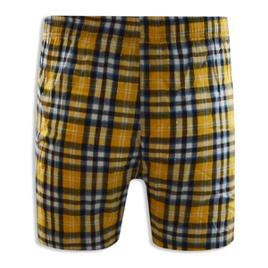 Pantalones <span class=keywords><strong>Aro</strong></span> de Tela Tejida a Cuadros de Algodón - Pantalones Casuales Holgados y Cómodos, Transpirables - Product Image 3